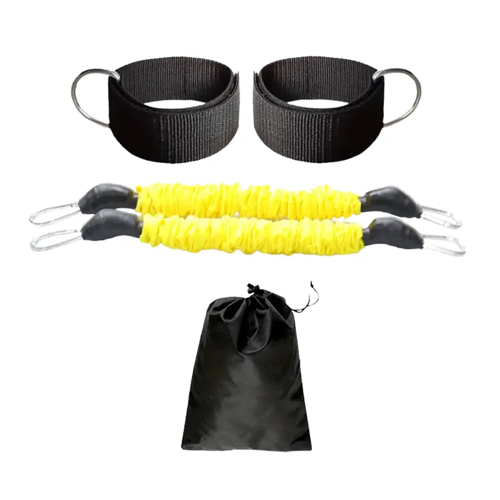 FitStrap Resistance Trainer – Fußgurt mit Zugseil für Beintraining + Tasche dazu
