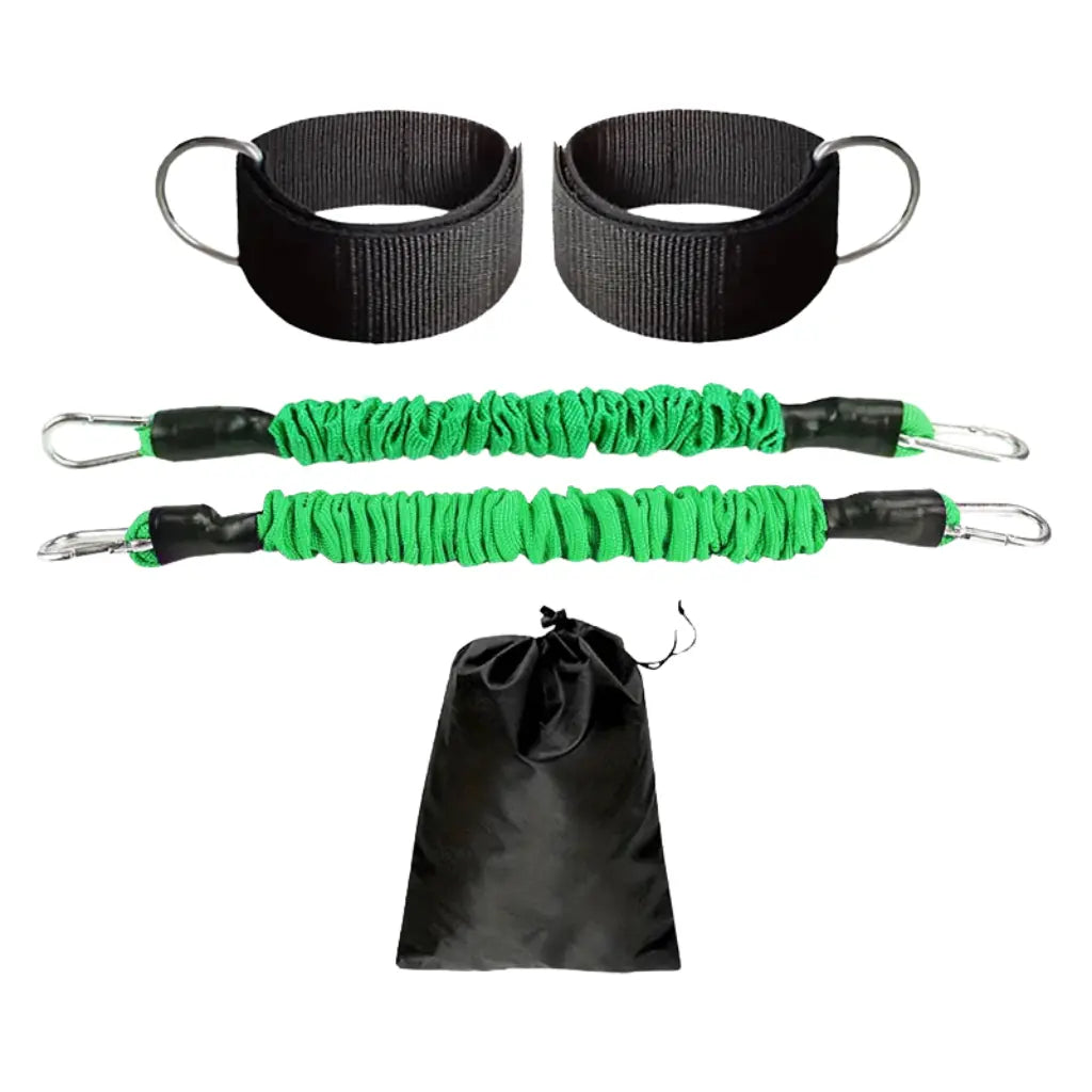 FitStrap Resistance Trainer – Fußgurt mit Zugseil für Beintraining + Tasche dazu