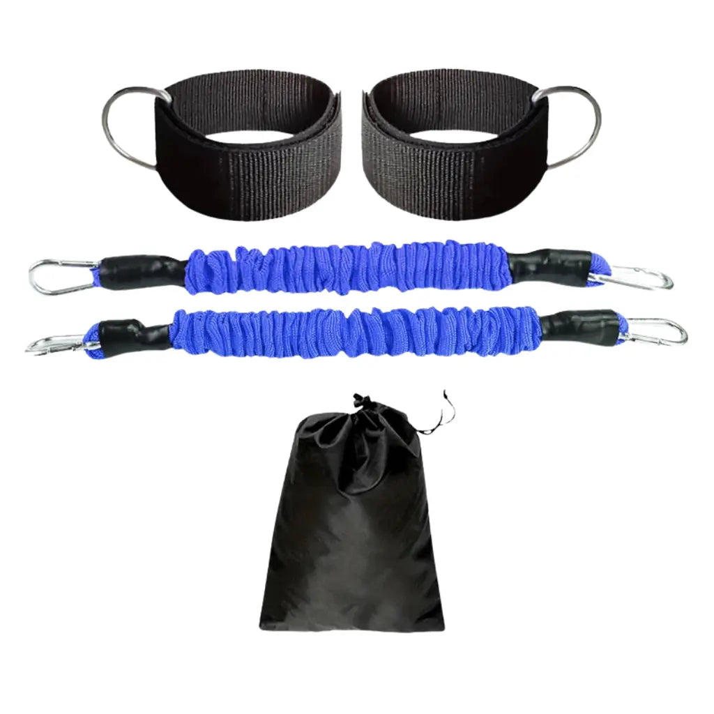 FitStrap Resistance Trainer – Fußgurt mit Zugseil für Beintraining + Tasche dazu