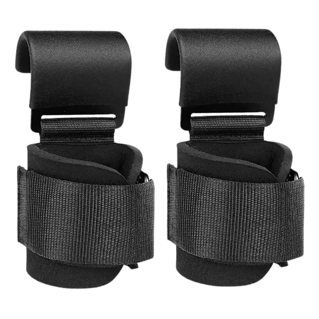 LiftMax Hook Straps – Robuste Zughaken für mehr Griffkraft & Stabilität beim Hantel- & Körpergewichtstraining