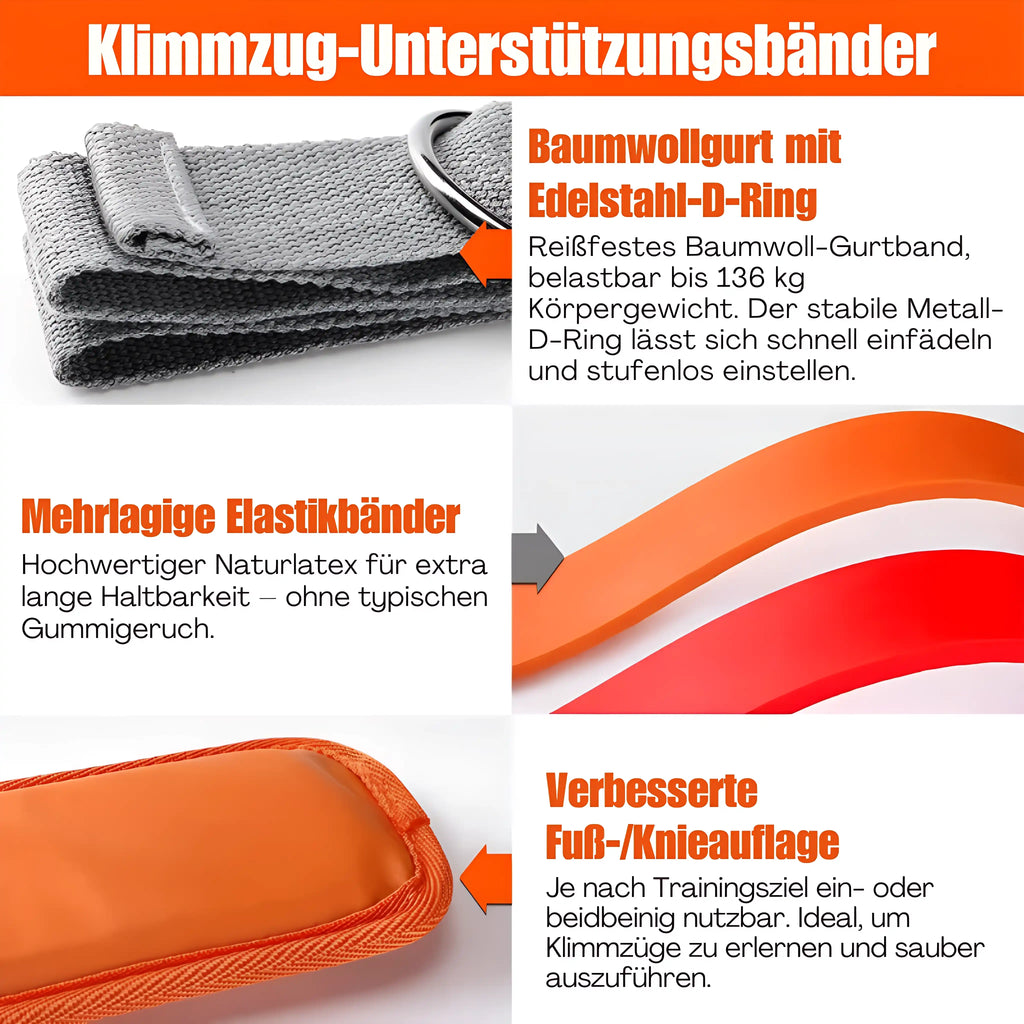 Klimmzug Band – Pull Up Band bis 60 kg