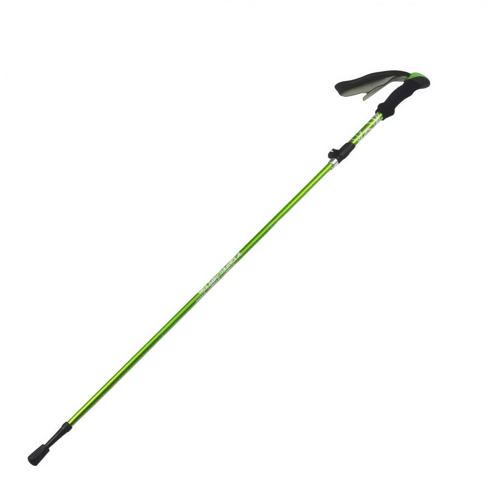 TrailMate Hiking Stick – 5- teiliger Faltbarer Wanderstock aus Aluminium, rutschfest, verstellbar, tragbar für Reisen & Natur