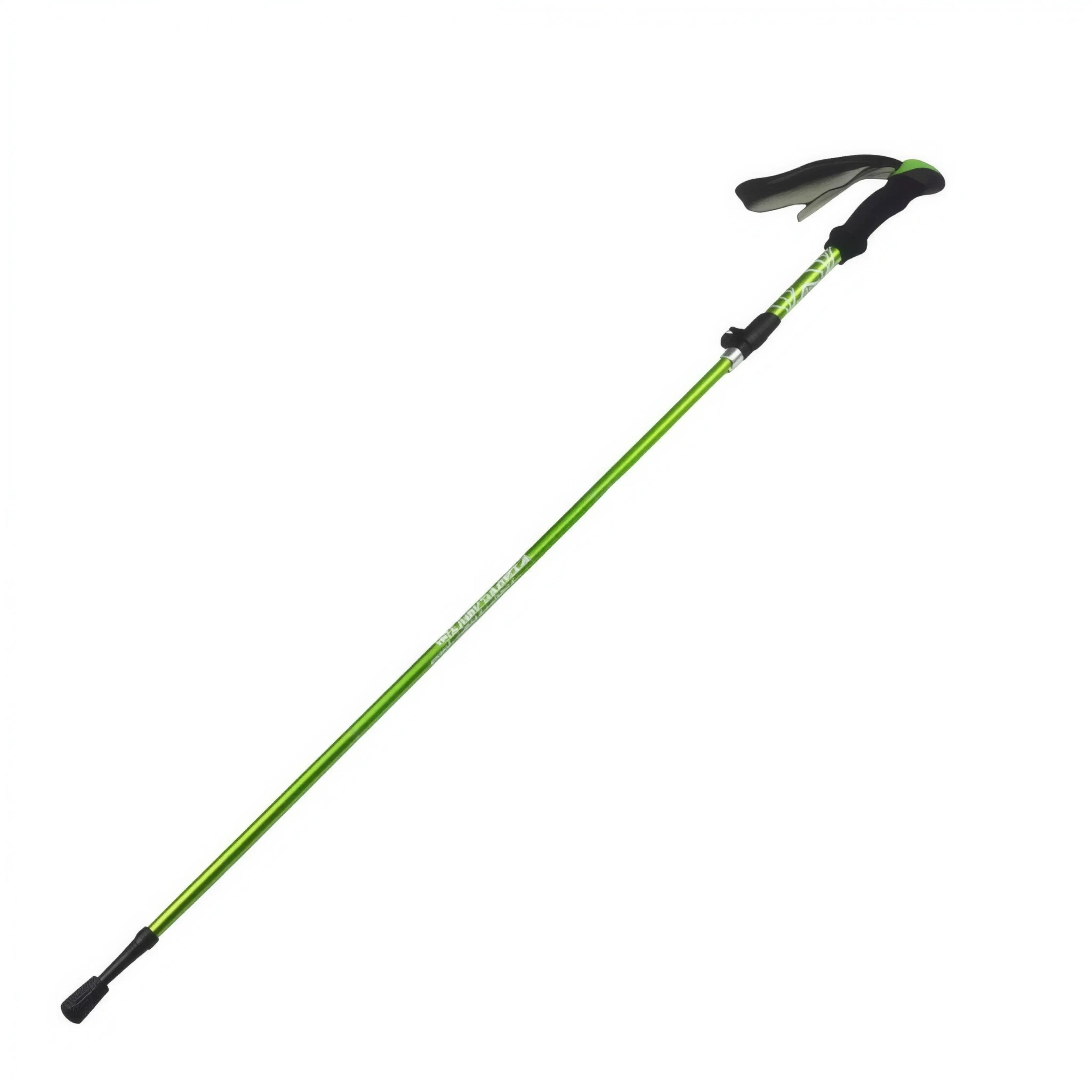 TrailMate Hiking Stick – 5- teiliger Faltbarer Wanderstock aus Aluminium, rutschfest, verstellbar, tragbar für Reisen & Natur