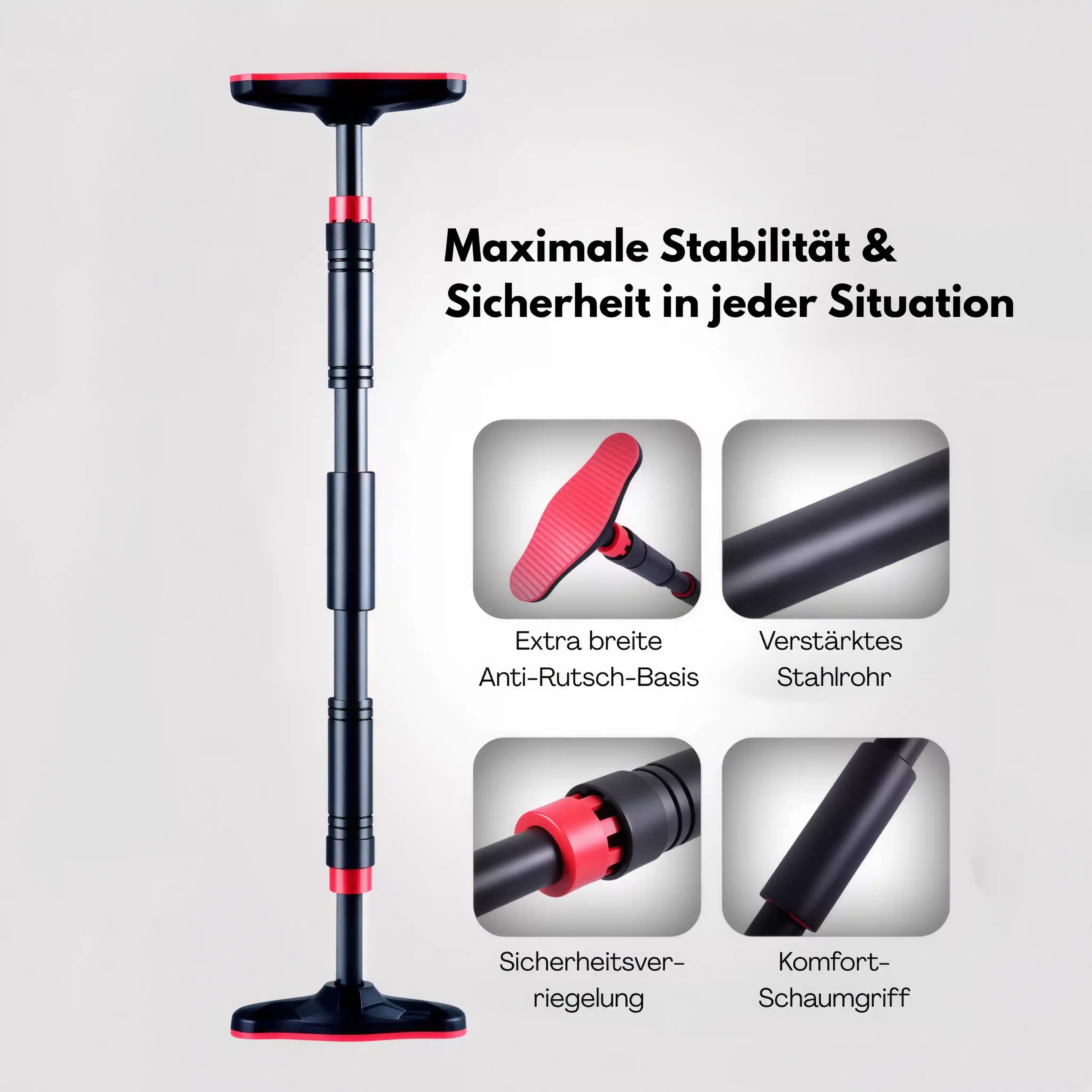 FitGrip Pro - Klimmzugstange ohne Schrauben