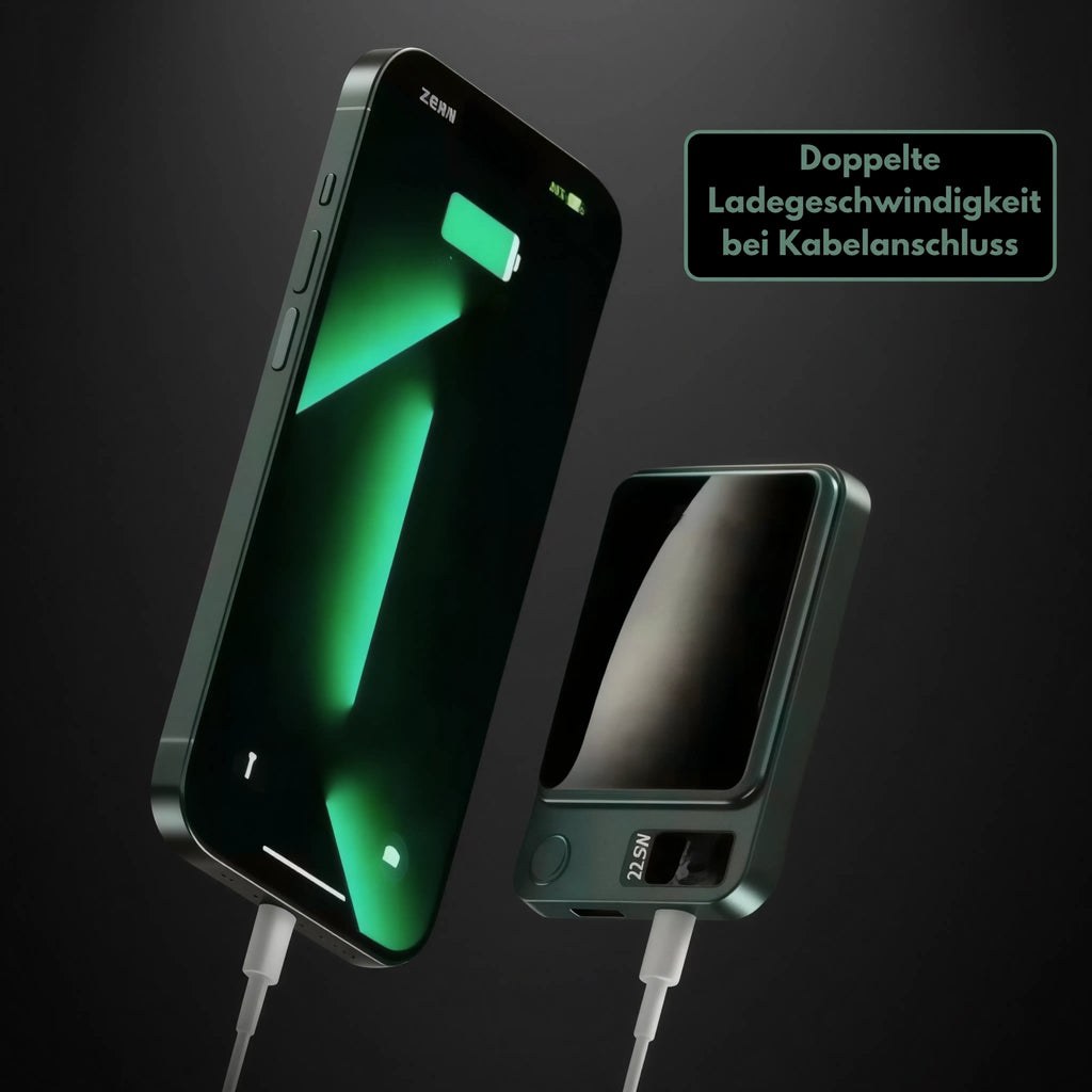 VoltEase Magnet Powerbank Fast Charge – Kabellose universal- Powerbank