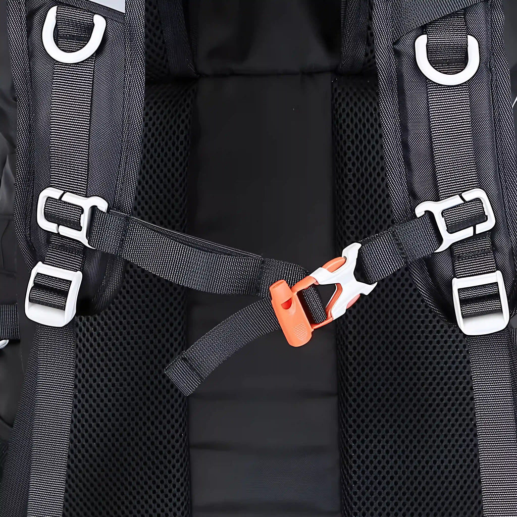 Wanderrucksack 50L – Reiserucksack mit Regenschutz & Komfort