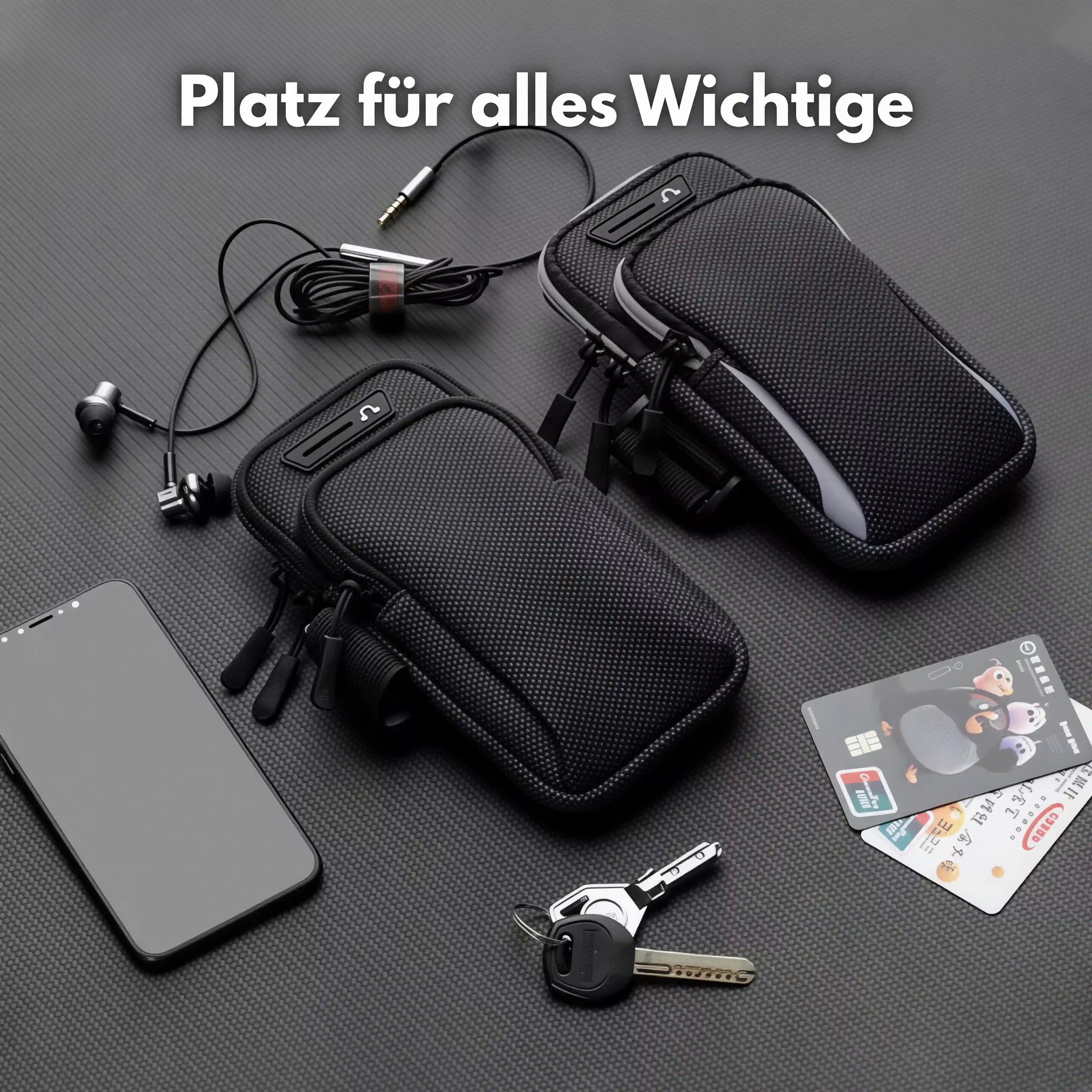 Wasserdichte Handy Armtasche – Sport Armband für Fitness & Lauf