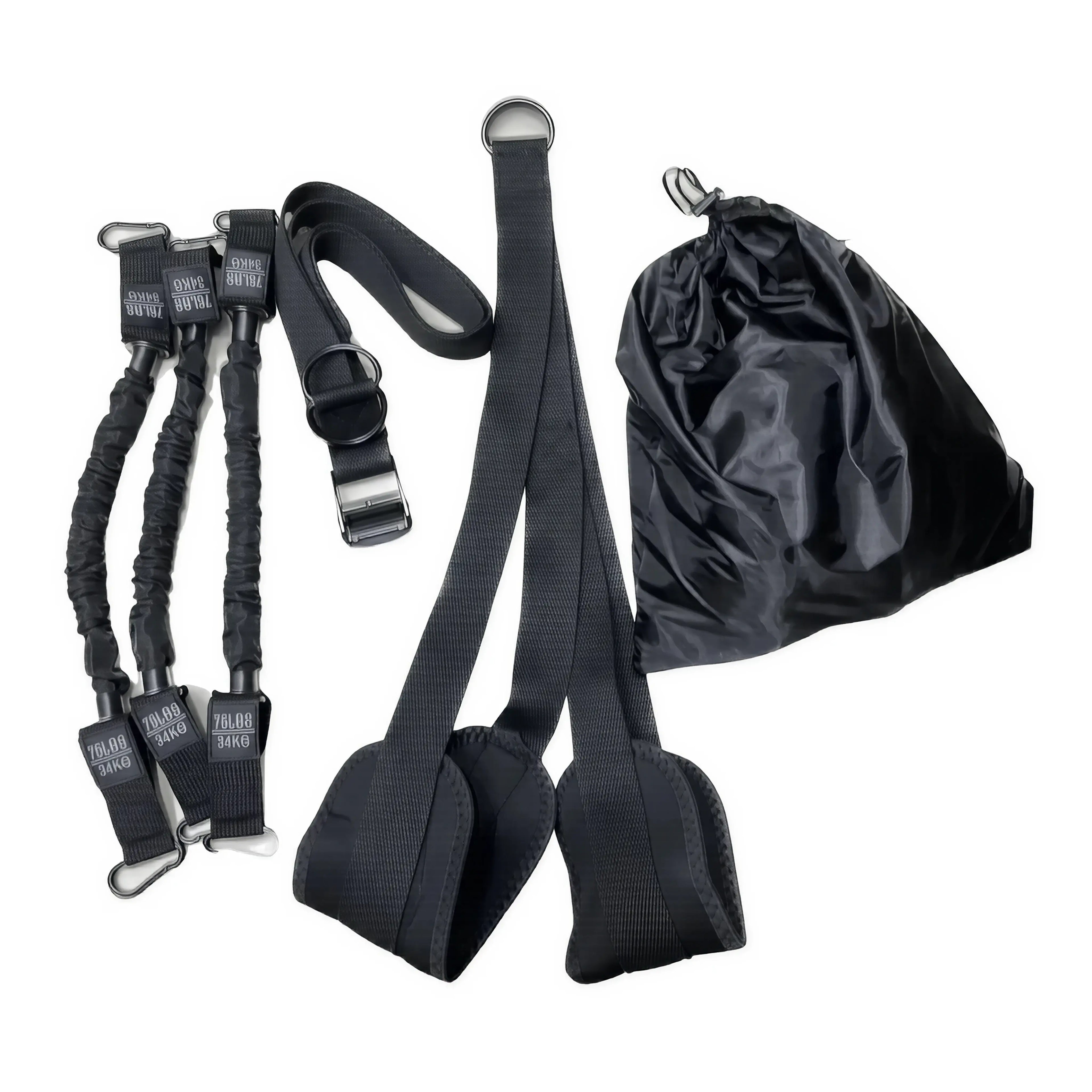 MaxSupport Pull-Up Band Set – Widerstandsbänder für Klimmzüge, Dips & funktionelles Training (bis 136 kg)