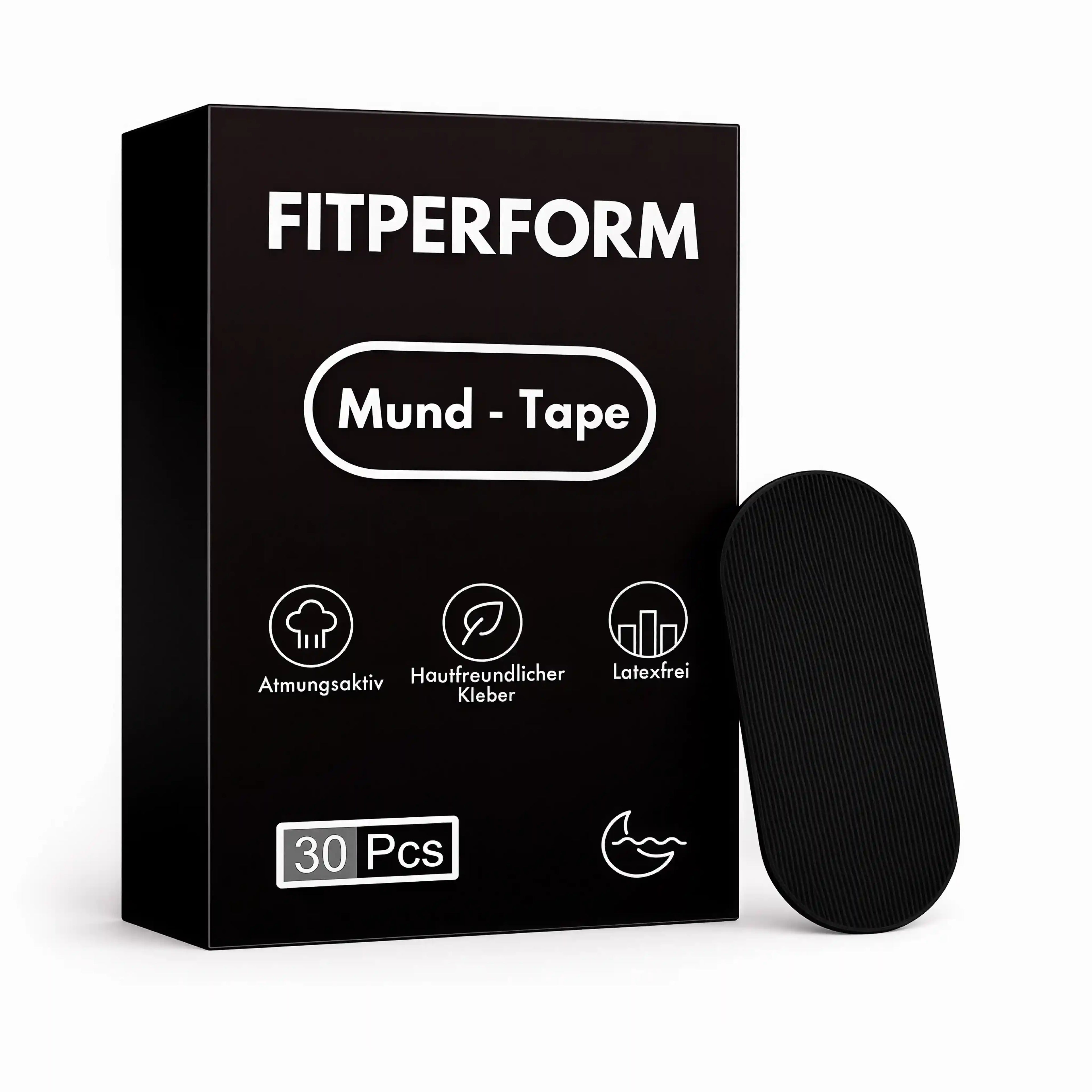 Mundband Schlafstreifen – Anti-Schnarch Pflaster für ruhigen Schlaf