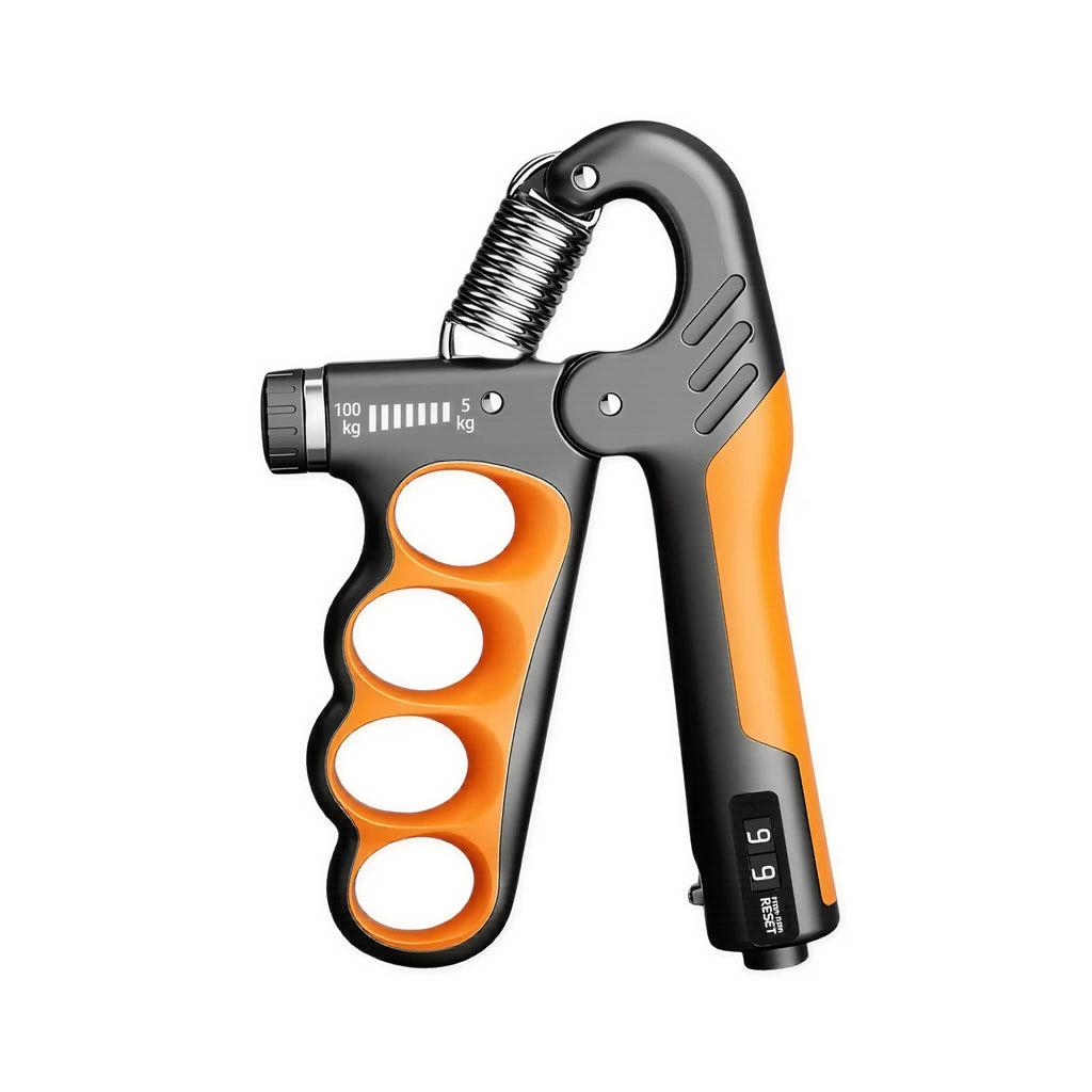 GripMaster Pro – Verstellbarer Handtrainer 5–100 kg für Griffkraft, Unterarmtraining & Reha Fitperform