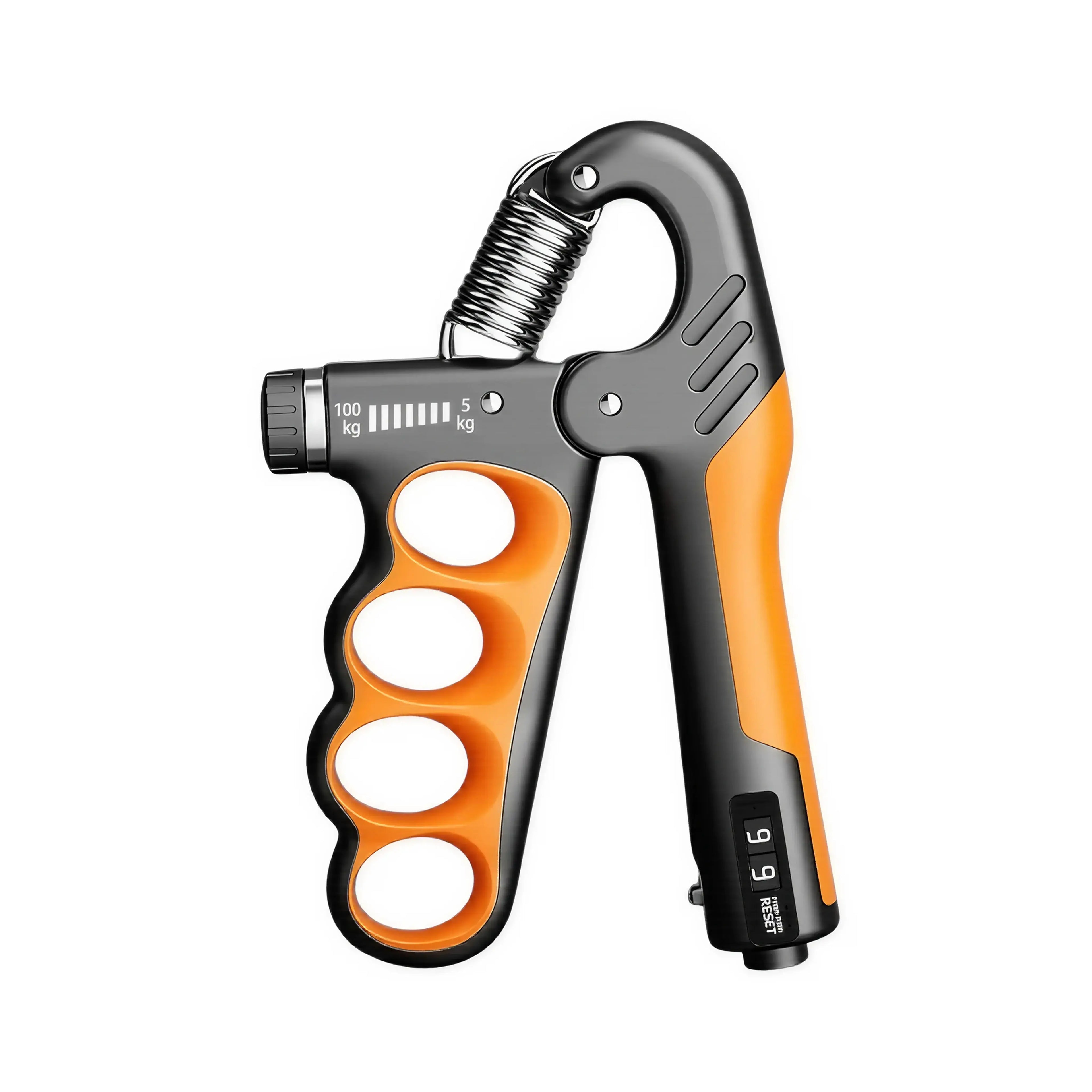 GripMaster Pro – Verstellbarer Handtrainer 5–100 kg für Griffkraft, Unterarmtraining & Reha Fitperform