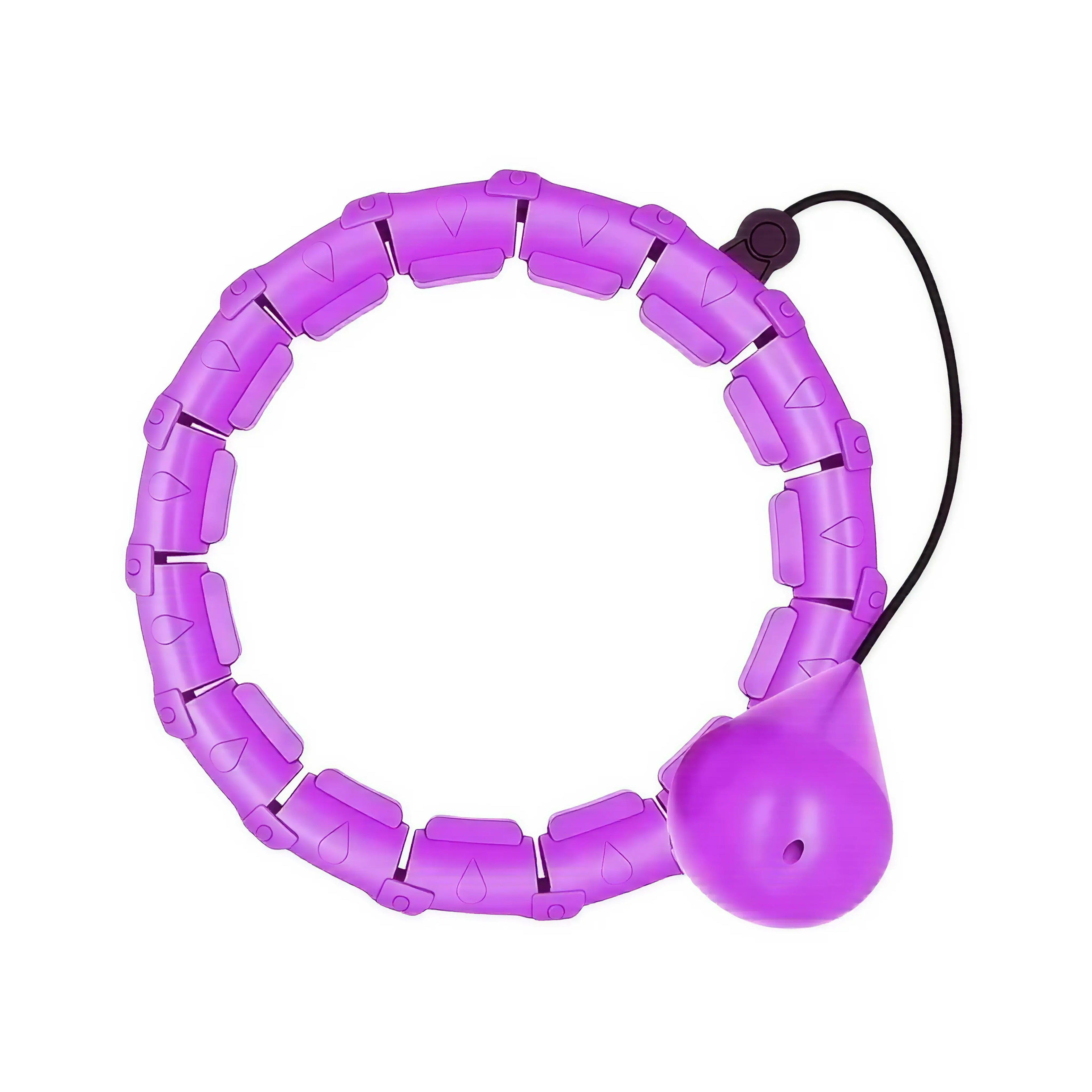 SlimHoop Fitnessreifen – Gewichteter Hula Hoop für effektives Training & Fettverbrennung zuhause