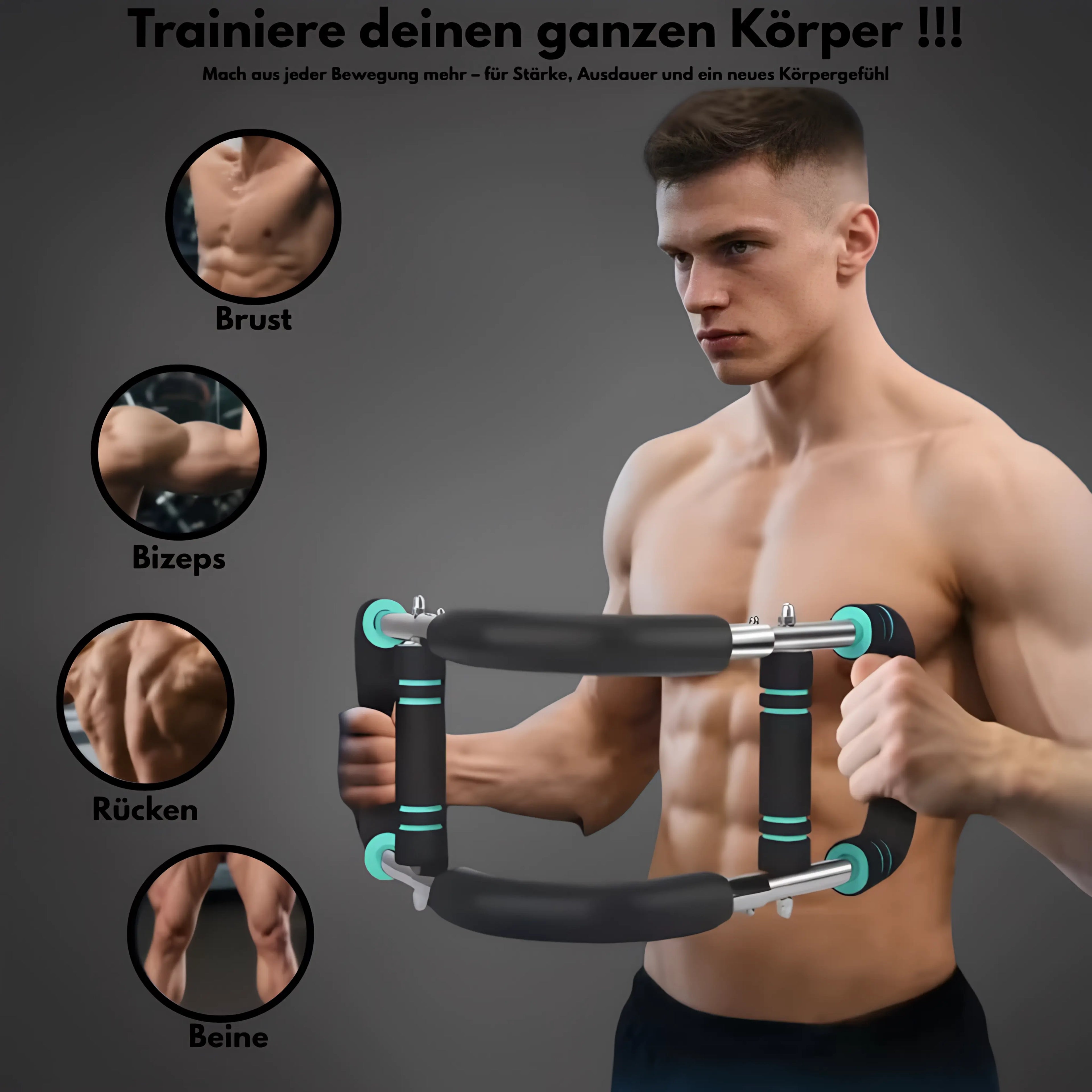 Verstellbarer Armtrainer – Ganzkörpertraining für mehr Kraft & Stabilität