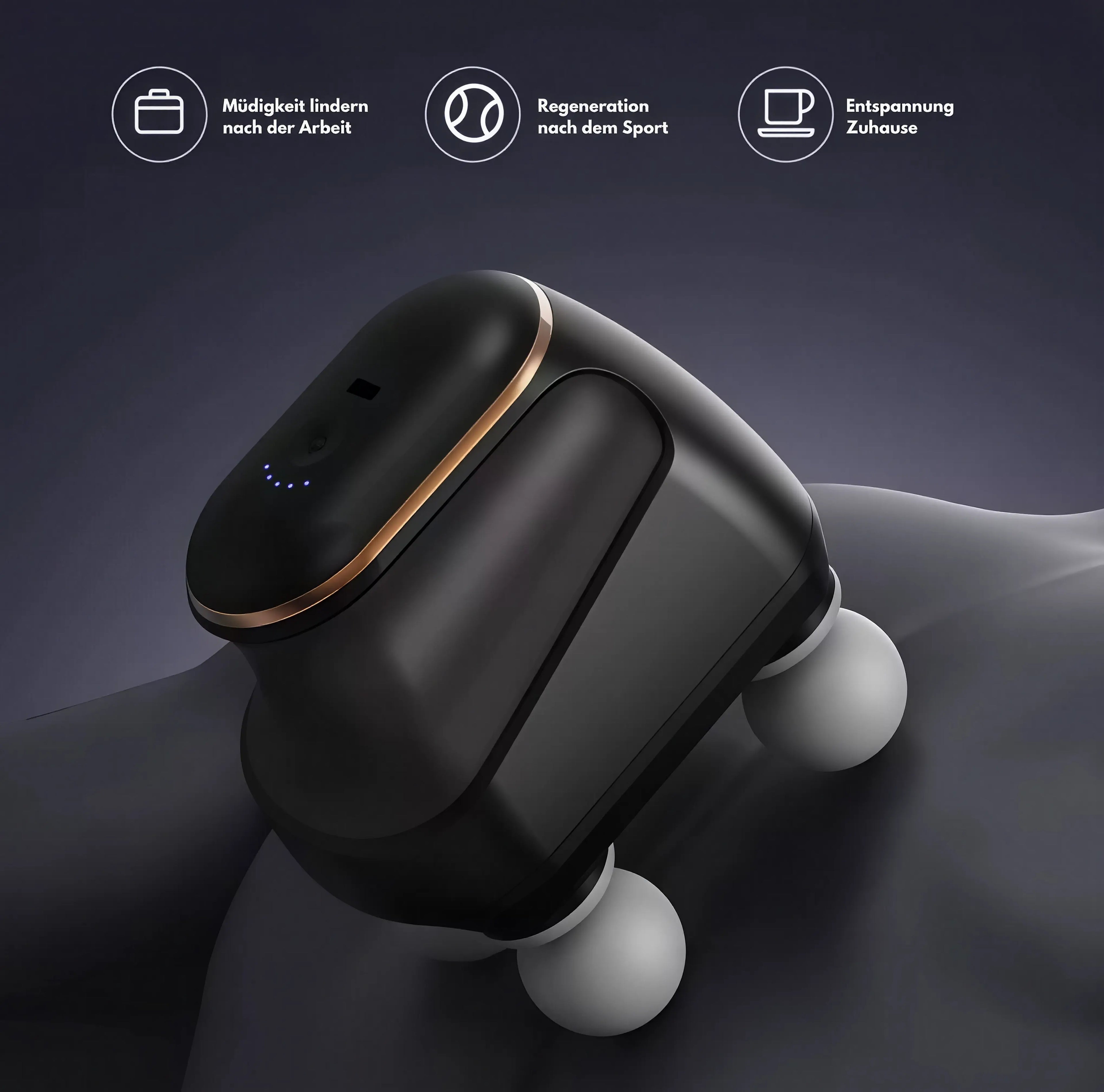 Massagegerät für intensive Muskelentspannung