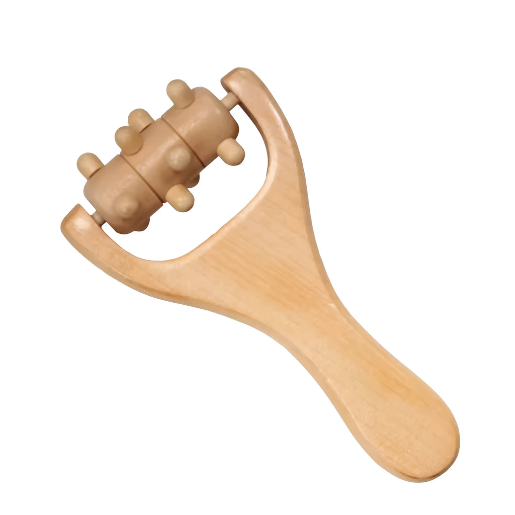 Holz Massageroller – Natürliches Maderotherapie-Tool für effektive Selbstmassage