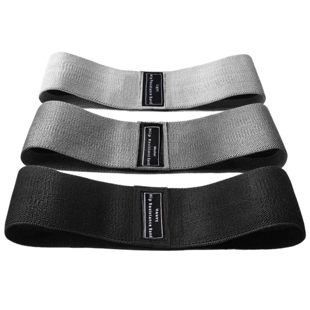 BootyBands Pro – Stoff-Widerstandsbänder für Po, Beine & Oberschenkeltraining im Fitnessstudio & Zuhause