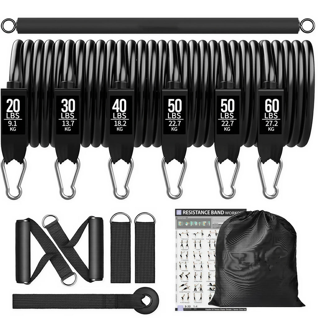 FlexBands Pro Max 2 – Widerstandsband-Set mit Stange