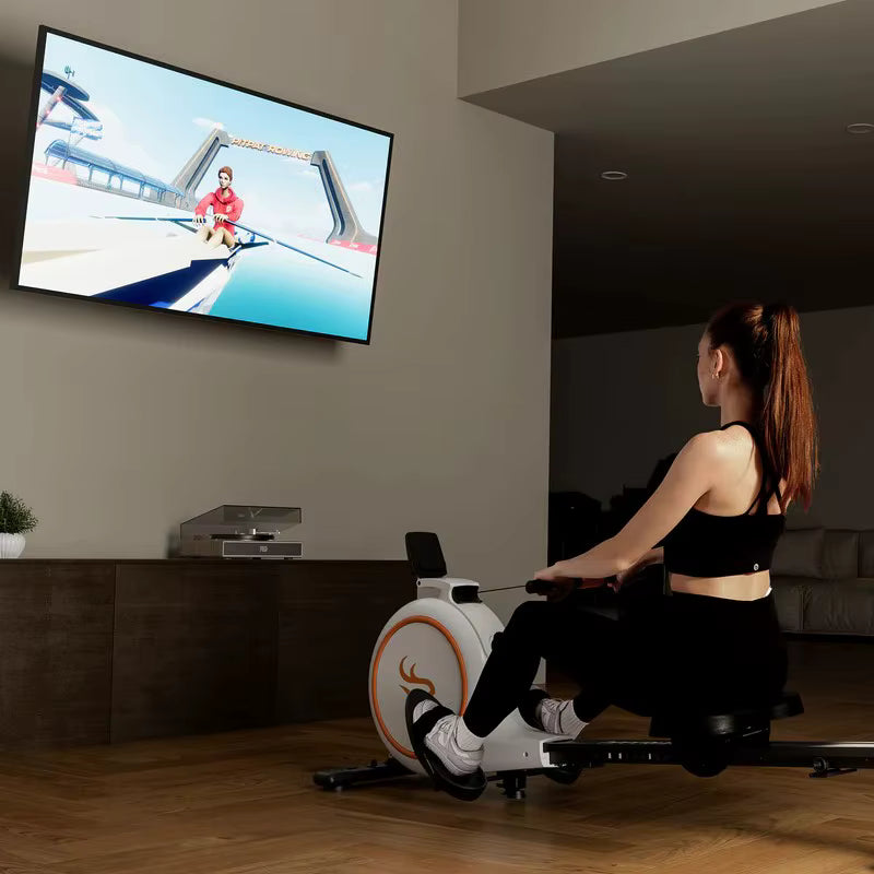 RowTech X32 – Profi-Rudergerät für Zuhause mit 32-stufigem Widerstand & Bluetooth-Funktion