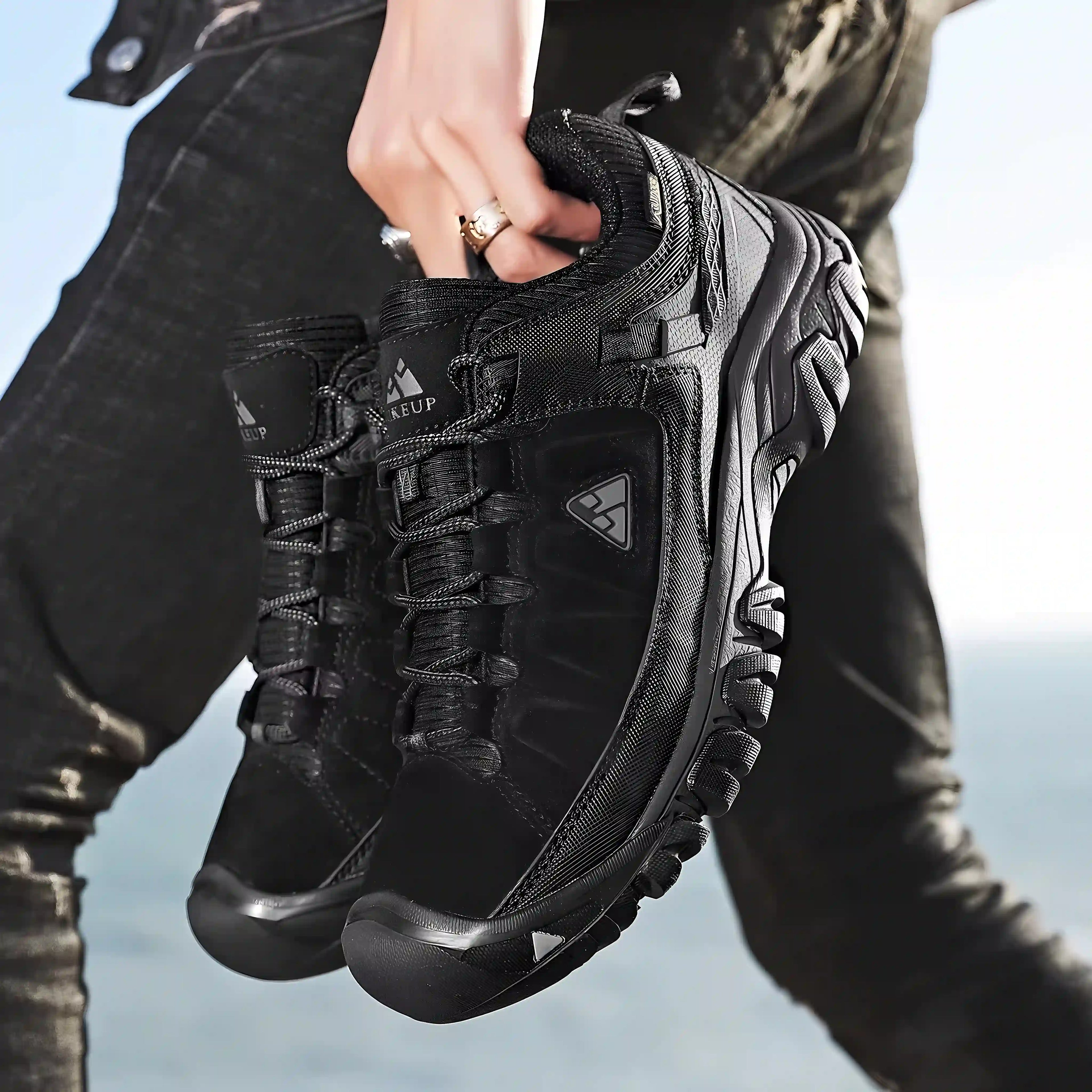 TrailLock X – Robuste Outdoor Wanderschuhe für Herren mit Gummisohle & stabilem Halt