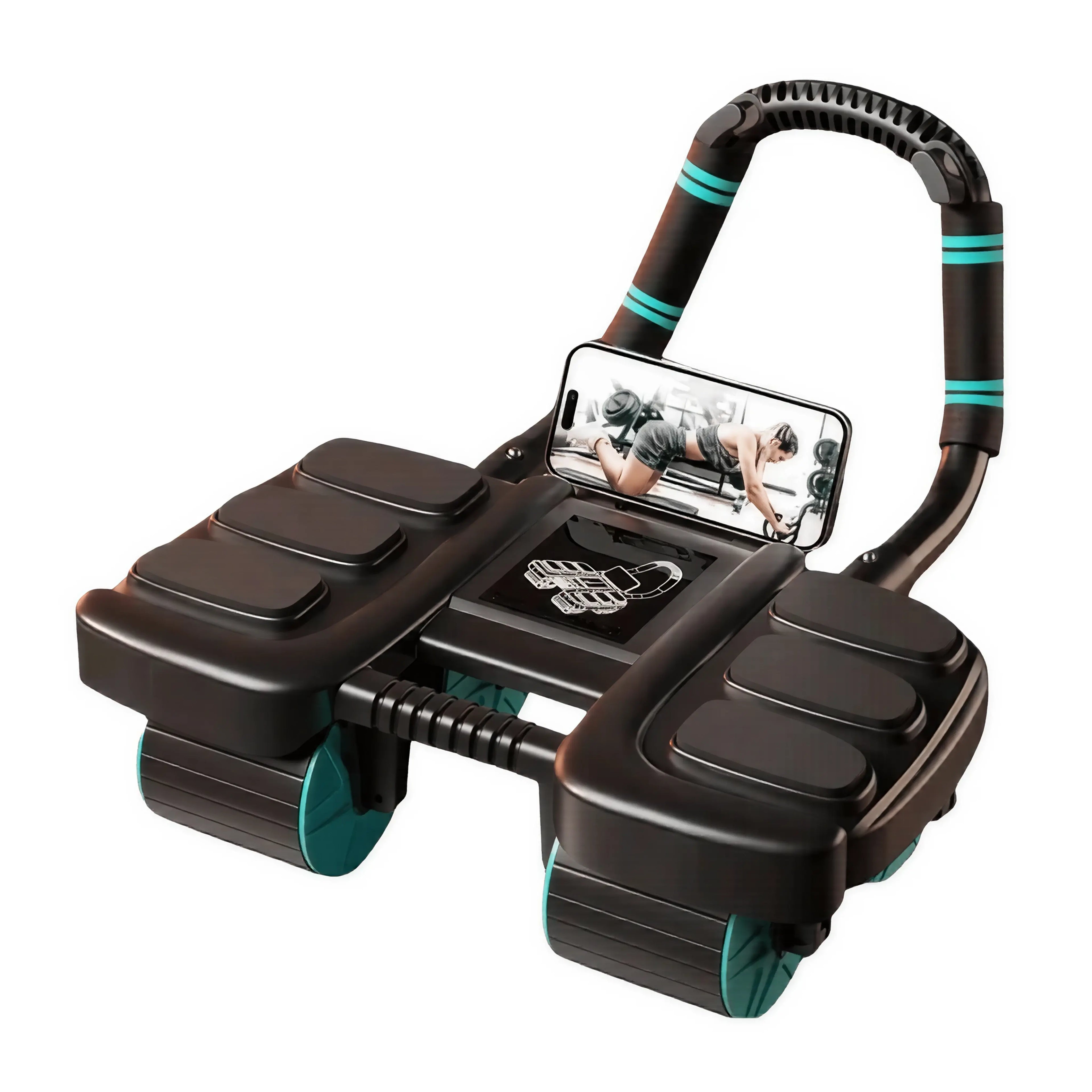 CoreRoll X6 – Ab Wheel mit 6-Rad-Design & Rebound-Technologie