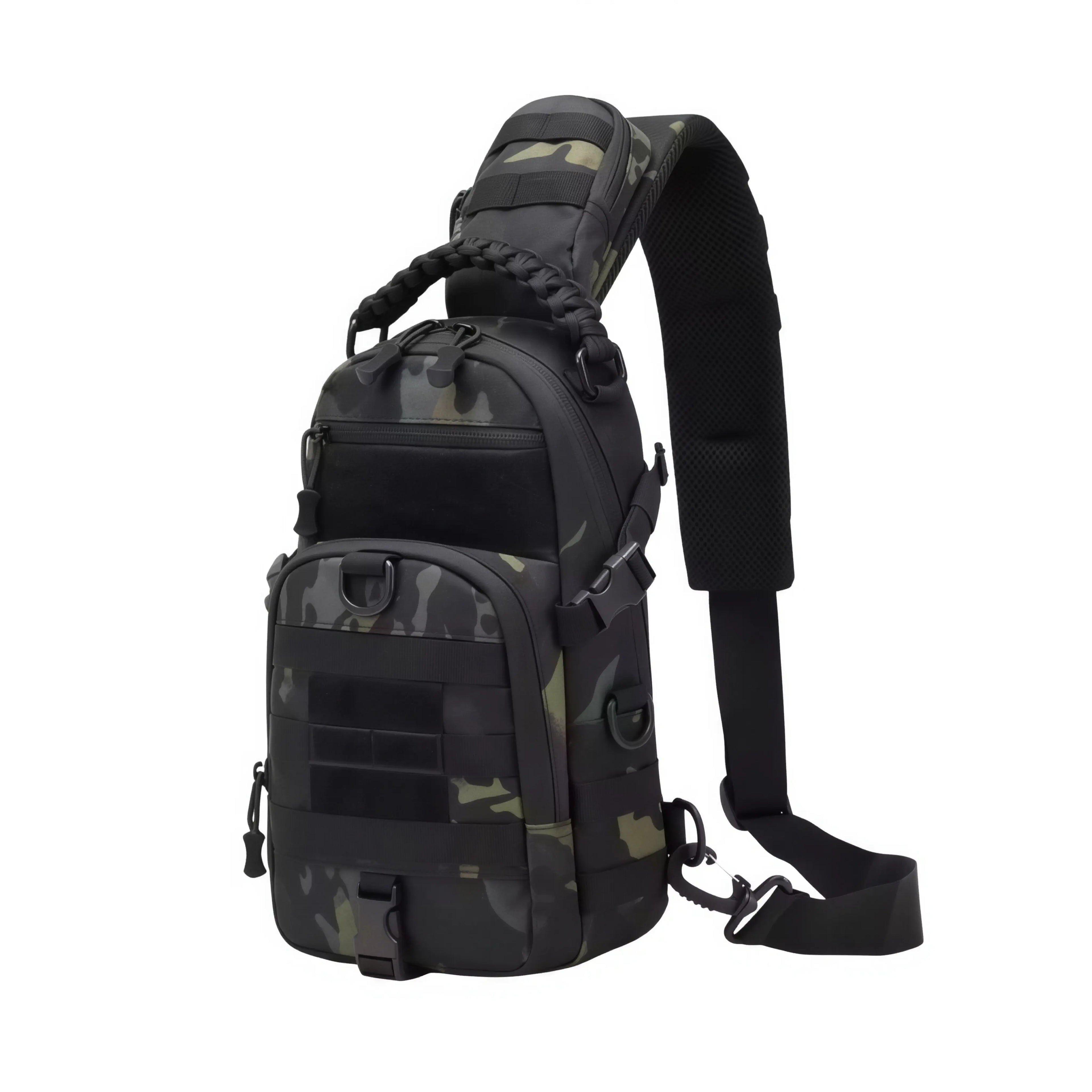 Outdoor Brusttasche – Vielseitige Schultertasche mit MOLLE-System